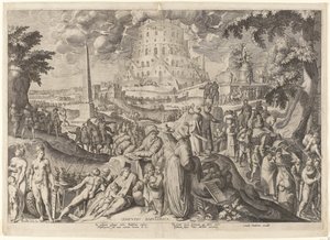 Babylonische Sprachverwirrung von Zacharias Dolendo