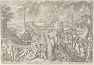 Babylonische Sprachverwirrung von Zacharias Dolendo