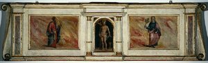 Altarpredella aus der Kirche San Barnaba von Zanobi Poggini