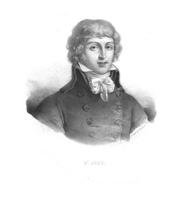 Louis Antoine de Saint-Just, 1824 von Zephirin Felix Jean Marius Belliard