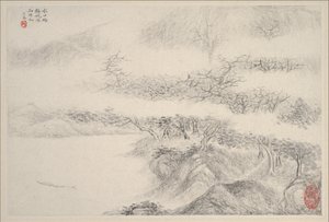 Landschaften, datiert 1644
