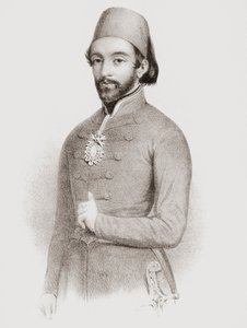 Abdülmecid I., 31. Sultan des Osmanischen Reiches. Porträt. von . .