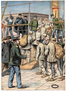 Bagne de Cayenne. 1904 (Gravur)