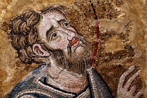 Basilika des Heiligen Markus. St. Bartholomäus. Mosaik.