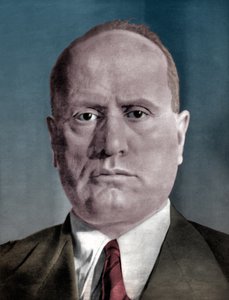 Benito Mussolini von . .