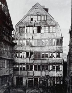 Geburtsort des deutschen Komponisten Johannes Brahms in Hamburg, Deutschland von William Walcutt