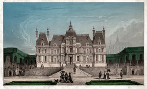 Schloss Maison Lafitte, ca. 1850 (Gravur)