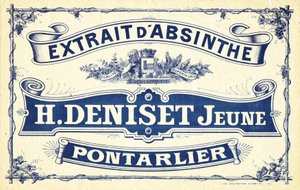 Etikett der Marke H von Frederick (attr. to) Barnard