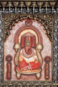 Ganesha oder Ganapati: der elefantenköpfige Hindu-Gott. Dubai, Vereinigte Arabische Emirate.