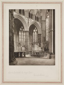 Lincoln Cathedral, der Engelchor von John Pardon