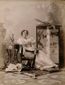 Lyrische Theaterdarstellerin - Theaterschauspielerin von Henry Charles Fehr