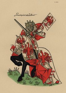 Markgraf von Brandenburg, mit Banner von John Pardon