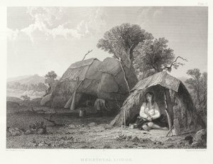 Menstruationshütte, Nordamerika