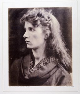 Mrs. Keene als Lady Clara Vere de Vere aus Alfred Lord Tennysons Gedicht von John Pardon