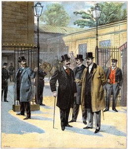 Nationalistische Abgeordnete in der Nationalversammlung, Paris