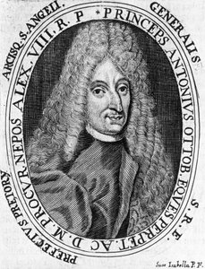 Porträt von Prinz Antonio Ottoboni (1646-1710), General der päpstlichen Armee, Gravur von William Walcutt