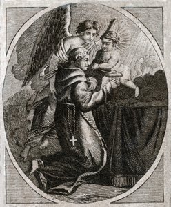 Heiliger Antonius von Padua, frühes 19. Jahrhundert von . .
