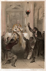 Heiliger Ignatius von Loyola, ca. 1820 (Lithographie)