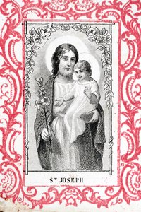 Heiliger Josef und Jesuskind. Frankreich.