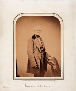 Samuel F B Morse, amerikanischer Künstler und Erfinder des Morse-Codes, ca. 1870