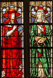 Buntglasfenster der Kathedrale von Saint Etienne de Sens