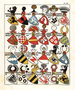 Schweizer Wappen, ca. 1346
