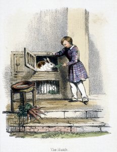 Der Stall, um 1845