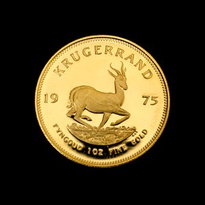 Der Krugerrand - Berühmte südafrikanische Goldmünze