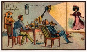 Videokonferenz, um 1910