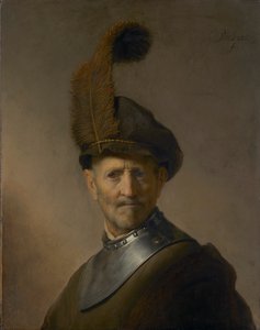 Porträt eines Mannes, vielleicht Rembrandts Vater, Harmen Gerritsz van Rijn von Rembrandt