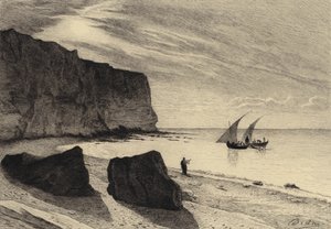 Der wunderbare Fischfang von after Albert Robida