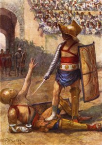 Gladiatoren, das Ende des Kampfes