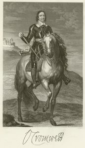 Oliver Cromwell von after Anthony van Dyck