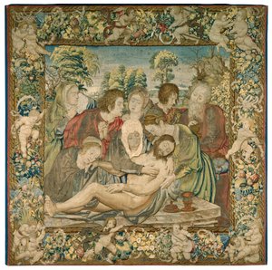 Die Kreuzabnahme von after Bernard van Orley