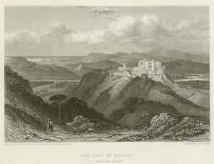 Der Golf von Spezia, Schloss in der Nähe von Sarzana