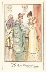 Illustration zu Jane Austens Emma von after Charles Edmund Brock