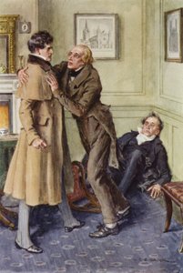 Illustration für Martin Chuzzlewit von after Charles Edmund Brock