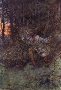 Illustration für Martin Chuzzlewit von after Charles Edmund Brock