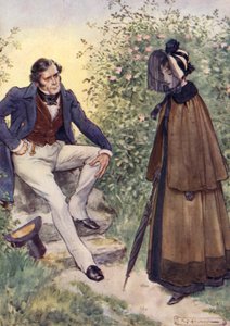 Jane Eyre trifft Mr. Rochester am Zaun