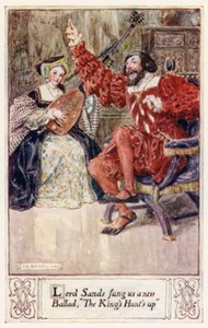 Lord Sands sang uns ein neues Lied, Die Jagd des Königs von after Charles Edmund Brock