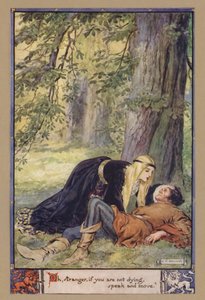 Oh, Fremder, wenn du nicht stirbst, sprich und bewege dich von after Charles Edmund Brock