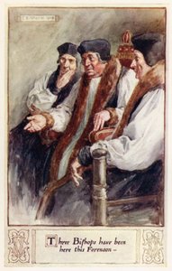 Drei Bischöfe waren heute Vormittag hier von after Charles Edmund Brock