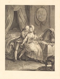 Dame bei ihrer Toilette