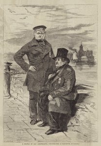 Ein Paar alte Leutnants