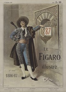 Titelblatt von Le Figaro Illustre, 1. Dezember 1886