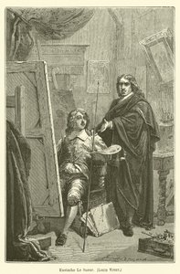 Eustache Le Sueur, Louis Vitet von after Emile Antoine Bayard