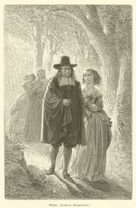 Milton, Camille Desmoulins von after Emile Antoine Bayard