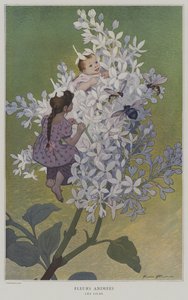 Belebte Blumen: Flieder