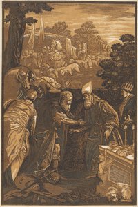 Melchisedech segnet Abraham