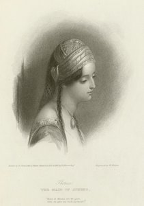 Theresa, das Mädchen von Athen von after Frank Stone